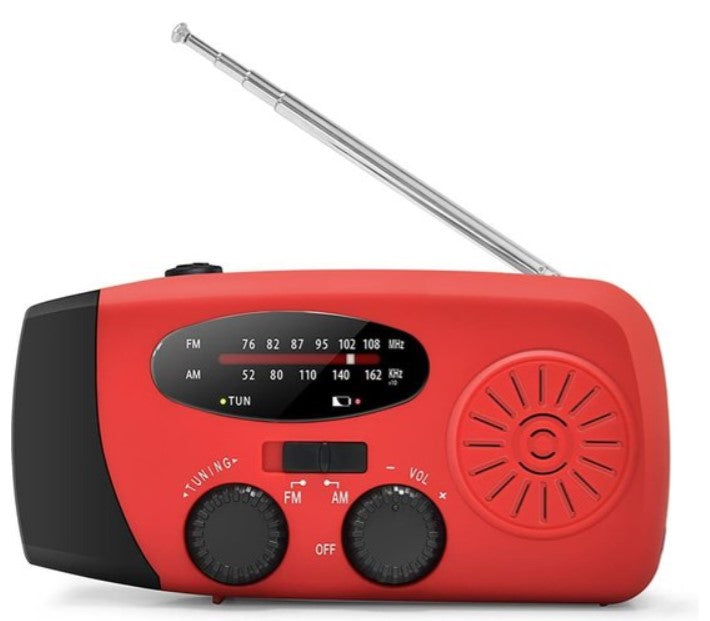 Noodpakket Stroomuitval_rampen opwindbare noodradio