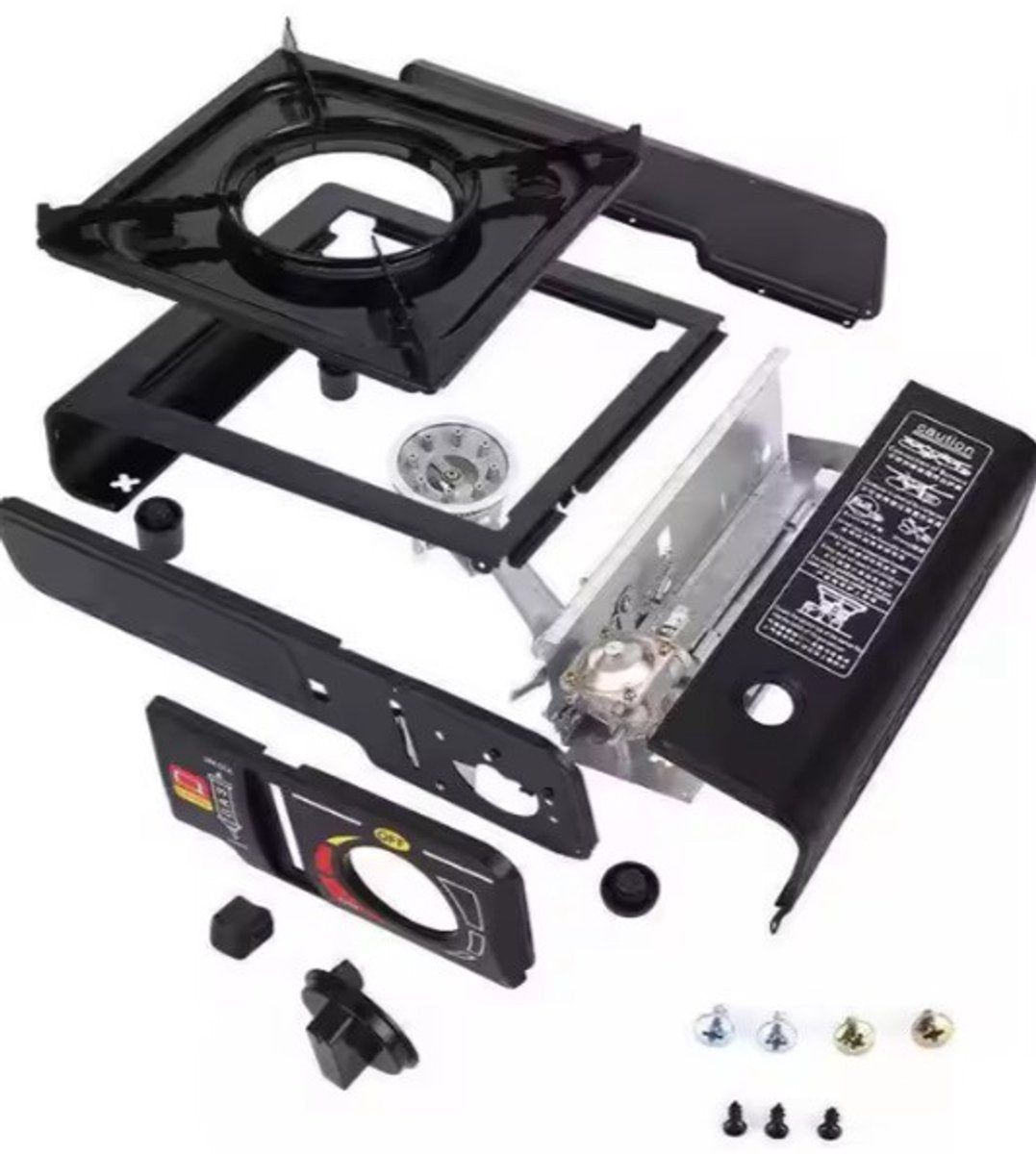 Noodpakket gaskookstel noodradio stroomuitval